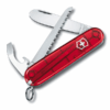 Kindertaschenmesser My first Victorinox rottransparent mit Säge