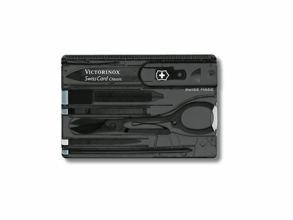 Swisscard Classic schwarz transparent