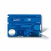 SwissCard Lite blau transparent mit Licht