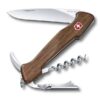 Großes Taschenmesser Winemaster Nussbaumholz braun