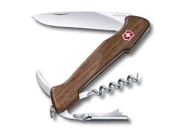 Großes Taschenmesser Winemaster Nussbaumholz braun
