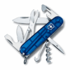 Mittleres Taschenmesser Climber blau transparent