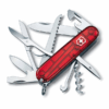 Mittleres Taschenmesser Huntsman rot transparent