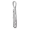 Zubehör Paracord Anhänger für großes Taschenmesser silber