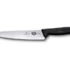 Tranchiermesser Fibrox 20cm mit schwarzem Griff