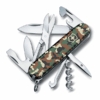Mittleres Taschenmesser Climber Camouflage schwarz/grün