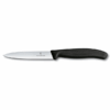 Gemüsemesser Swiss Classic mit Spitzklinge und schwarzem Griff