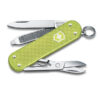 Kleines Taschenmesser Classic SD Alox Lime Twist lemon