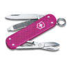 Kleines Taschenmesser Classic SD Alox Flamingo Party violett