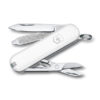 Kleines Taschenmesser Classic SD Falling Snow weiß