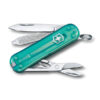 Kleines Taschenmesser Classic SD Tropical Surf mint transparent