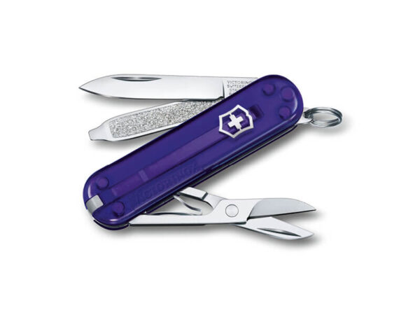 Kleines Taschenmesser Classic SD Persian Indigo transparent