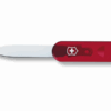 Ersatzteil Brieföffner für Swisscard rot transparent