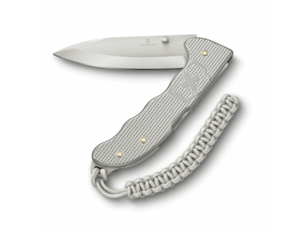 Großes Taschenmesser Evoke Alox silber