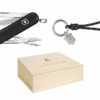 Kleines Taschenmesser Classic SD Colors Dark Illusion Weihnachtsbox mit Schlüsselring