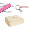 Kleines Taschenmesser Classic SD Colors Cherry Blossom Weihnachtsbox mit Schlüsselring