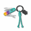 Kleines Taschenmesser Classic SD Sydney Style Türkis Lila Orange mit Schlüsselanhänger und Kordel