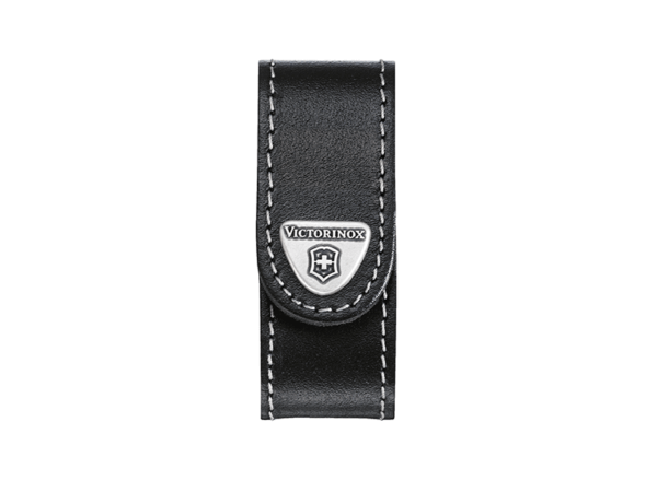 Kleines Leder-Gürteletui für Nailclip schwarz und für kleine Taschenmesser