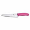 Tranchiermesser Swiss Classic 19cm mit pinkem Griff