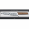 Swiss Modern Tranchiermesser Damast Limited Edition 2022 Holzgriff Geschenkverpackung
