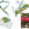 Kindertaschenmesser My first Victorinox Hase Tieredition mit Malbuch und Nackenband und Schnitzbuch - My first Victorinox Geschenkset Tier Edition