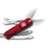 Kleine Taschenmesser Signature Litemit Licht Rot transparent