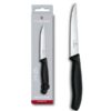Steakmesser SwissClassic Set schwarz