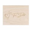 FÜR DICH Holz Geschenkbox Gravur