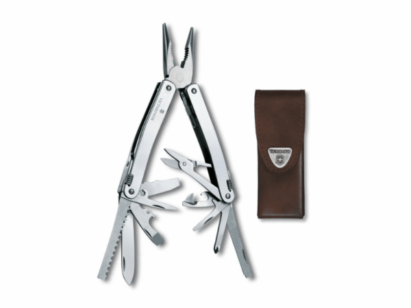 Swiss Tool Spirit X mit Leder Etui