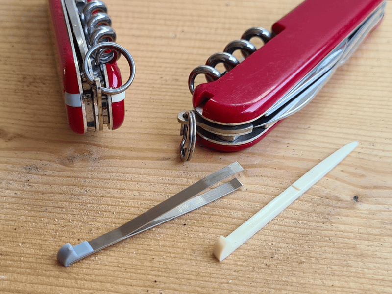 Victorinox Pinzette Zahnstocher Größe: Welche passt zu deinem Messer?