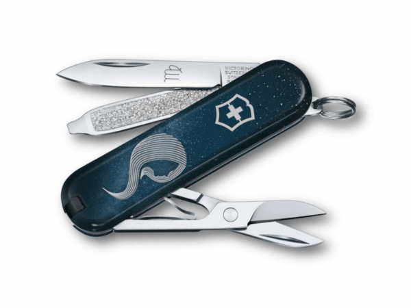 Kleines Taschenmesser Classic SD mit Sternzeichen Jungfrau Virgo