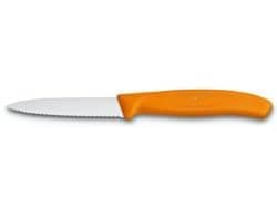 Gemüsemesser Swiss Classic orange Wellenschliff