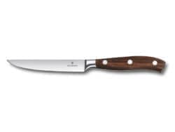 Geschmiedetes Steakmesser Grand Maitre Roesewood 12cm mit braunem Holzgriff