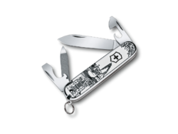 Mittleres Taschenmesser Cadet Swiss Spirit Limited Edition 2022 mit Aufdruck